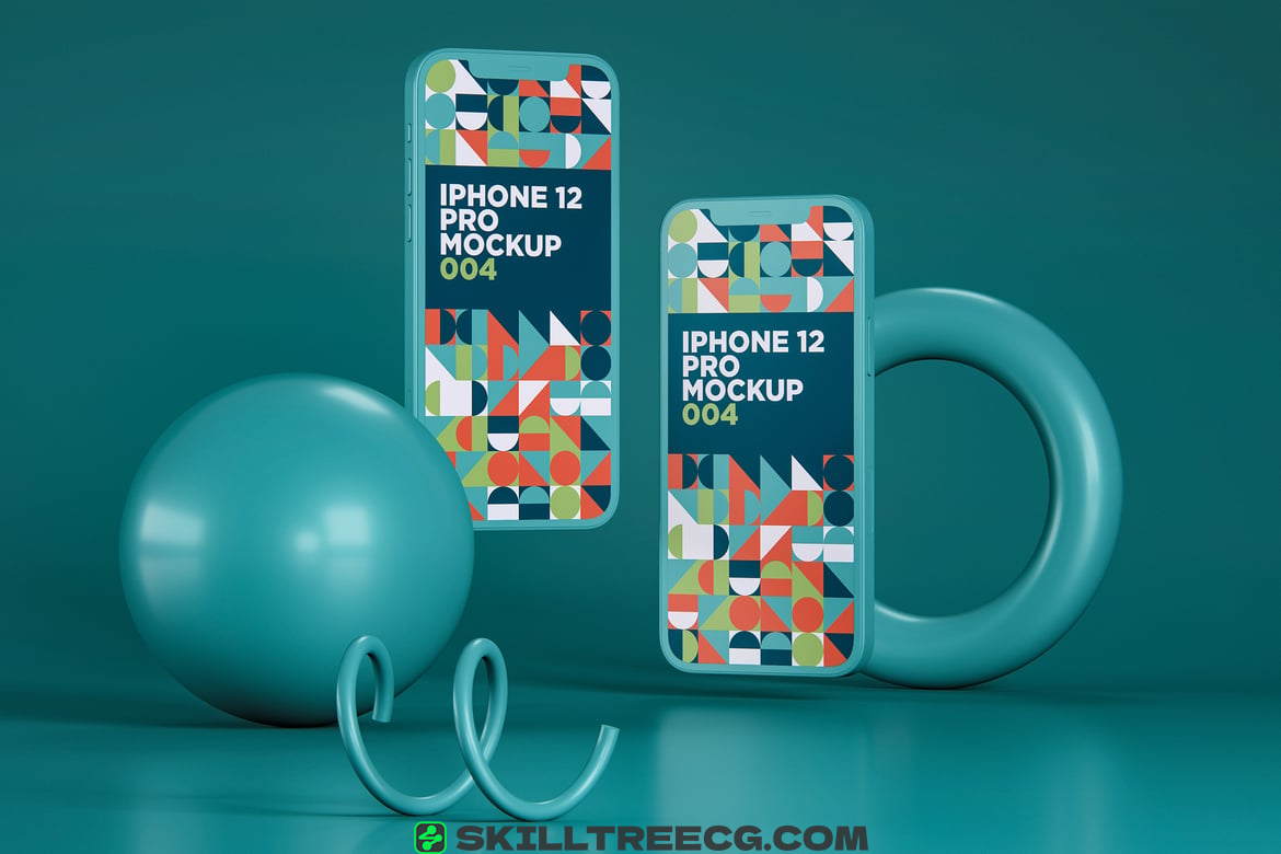 iPhone 12 Pro Mockup 004（236491）-技能树